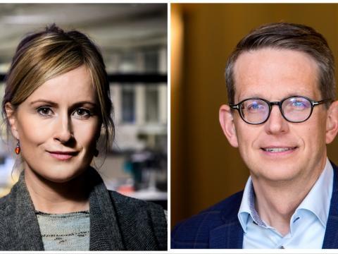 Unnur Anna Valdimarsdóttir og Thor Aspelund